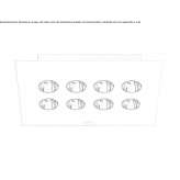 Aluminum recessed LED reflector Birrong