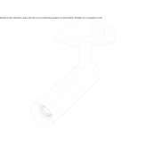 Regulowany reflektor aluminiowy LED Kurnach