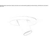 Adjustable LED spotlight for suspended ceilings Prejano