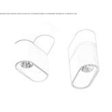 Adjustable ceiling spotlight Valmeyer