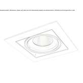 Recessed ceiling spotlight Lely