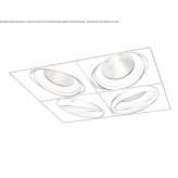 Recessed ceiling spotlight Esgueira