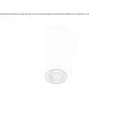 Round aluminum LED reflector Lisle