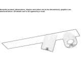 Semi-recessed, adjustable aluminum reflector Rosthern