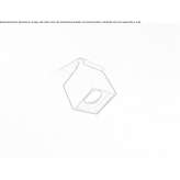 Kwadratowy reflektor aluminiowy LED Dorrigo