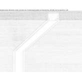 Aluminum linear lighting profile for LED modules Bergham