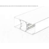 Aluminum linear lighting profile for LED modules Saevast