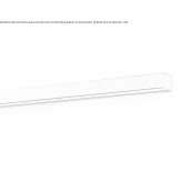 Wall-mounted aluminum linear lighting profile for LED modules Kolbaeck