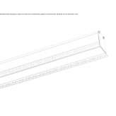 Ceiling aluminum linear lighting profile for LED modules Panhe