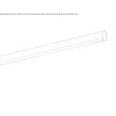 Ceiling aluminum linear lighting profile for LED modules Majagua