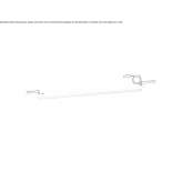 Ceiling linear lighting profile for LED modules Magana