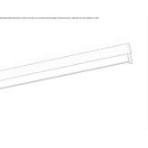 Aluminum linear lighting profile for LED modules Bury