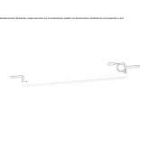 Ceiling linear lighting profile for LED modules Magana