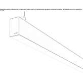 Aluminum linear lighting profile for LED modules Cinfaes