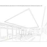 Montaż sufitowy Liniowy profil oświetleniowy z anodyzowanego aluminium do modułów LED Actopan