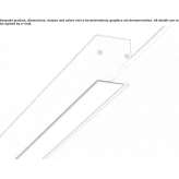 Ceiling aluminum linear lighting profile for LED modules Bucyrus