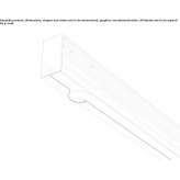 Ceiling linear lighting profile for LED modules Dissen