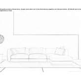 Angled built-in lighting profile Pinson