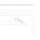 Semi-recessed aluminum linear lighting profile for LED modules Topory