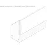 Aluminum linear lighting profile for LED modules Topory