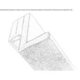 Plaster linear lighting profile for LED modules Pinson