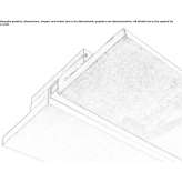 Plaster linear lighting profile for LED modules Pinson