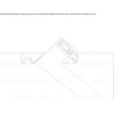 Semi-recessed aluminum linear lighting profile Topory
