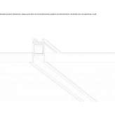 Semi-recessed aluminum linear lighting profile Topory