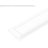 Aluminum linear lighting profile for LED modules Topory