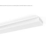 Sufitowy aluminiowy profil oświetleniowy liniowy do modułów LED Jaslo