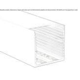 Aluminum linear lighting profile Wiesa