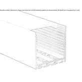 Aluminum linear lighting profile Wiesa