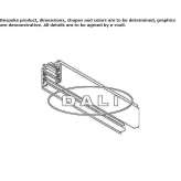 Aluminum linear lighting profile Ponikla