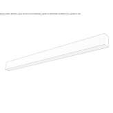 Aluminiowy profil oświetleniowy liniowy do modułów LED Hoogwoud