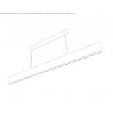 Aluminiowy profil oświetleniowy liniowy do modułów LED Rucareni
