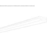 Sufitowy aluminiowy profil oświetleniowy liniowy do modułów LED Bors