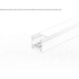 Aluminum linear lighting profile for LED modules Gimel