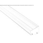 Aluminum linear lighting profile Ubaitaba