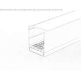 Aluminum linear lighting profile for LED modules Vejprty