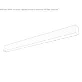 Aluminum linear lighting profile for LED modules Hoogwoud
