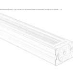 Aluminiowy profil oświetleniowy liniowy Ubaitaba