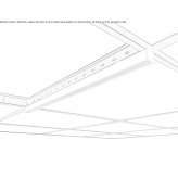 Ceiling aluminum linear lighting profile for LED modules Pilona