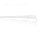 Wall-mounted aluminum linear lighting profile for LED modules Bors
