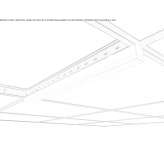 Sufitowy aluminiowy profil oświetleniowy liniowy do modułów LED Pilona