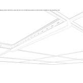 Ceiling aluminum linear lighting profile for LED modules Pilona