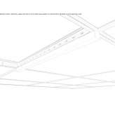 Ceiling aluminum linear lighting profile for LED modules Pilona