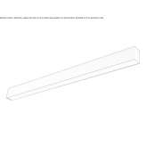 Aluminum linear lighting profile for LED modules Hoogwoud