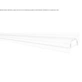 Ceiling aluminum linear lighting profile for LED modules Bors
