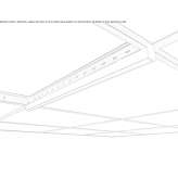 Ceiling aluminum linear lighting profile for LED modules Pilona