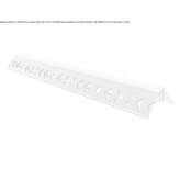 Wall-mounted aluminum linear lighting profile for LED modules Bors
